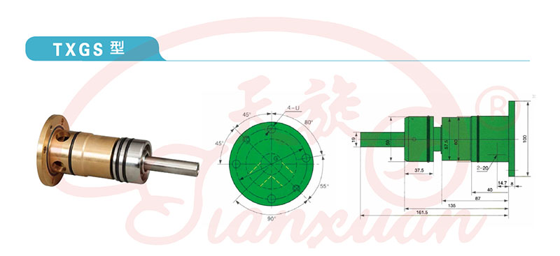 TXGS型旋轉(zhuǎn)接頭技術(shù)參數(shù)